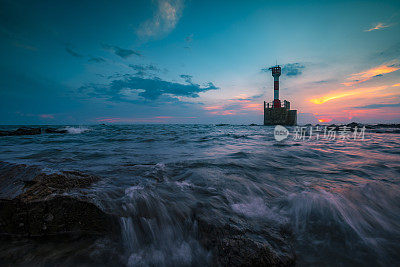 Volcanic island of weizhou island in Guangxi